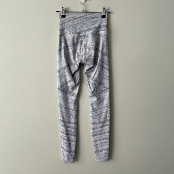 LULULEMON Wunder Under Hi-Rise Tight *28" Whirlwind Wunder Under White 2 - Picture 3 of 6